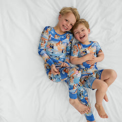 Bluey Blue Sleepytime Two-Piece Long Sleeve & Pants Pajama Set
