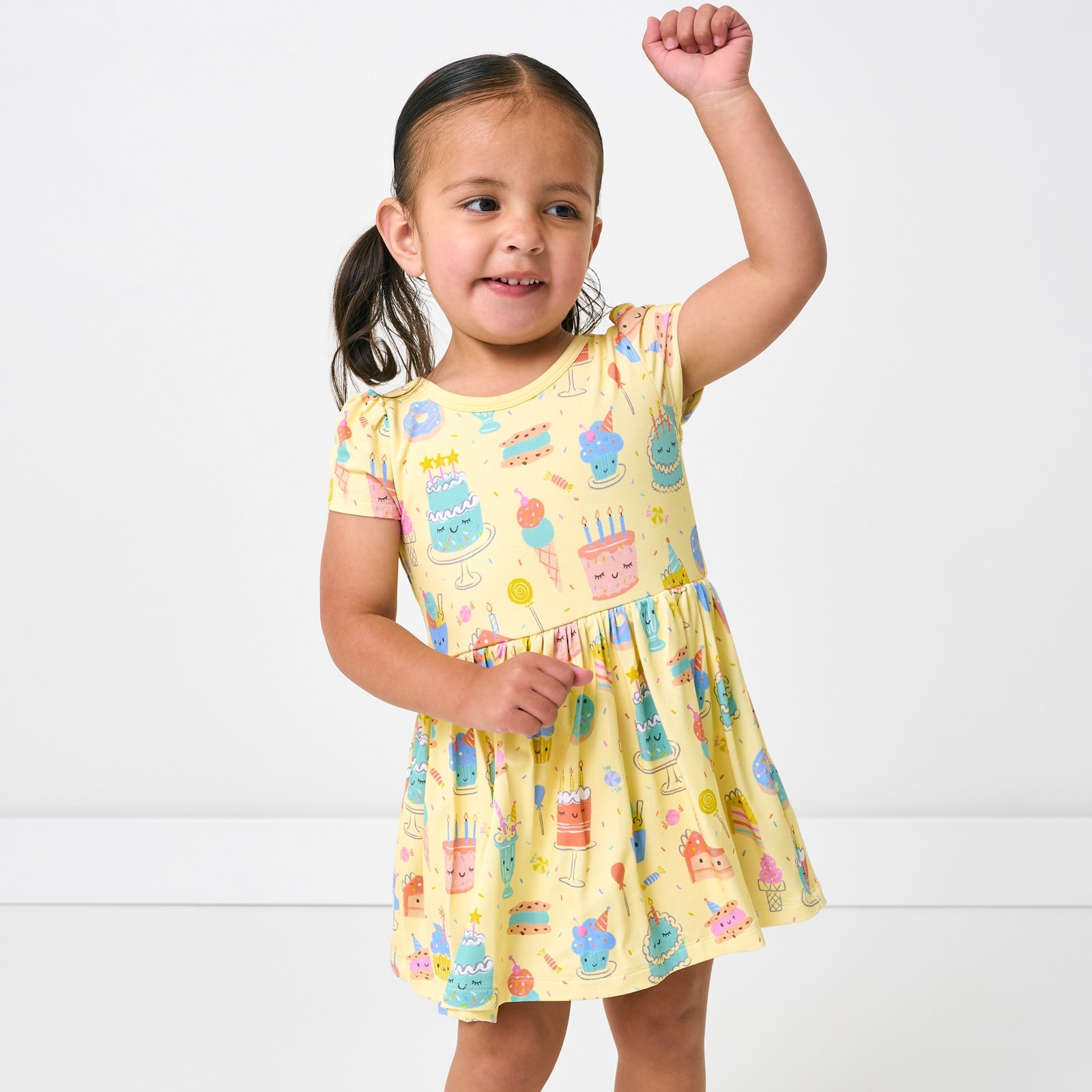 Frosted Fun Skater Dress with Bodysuit