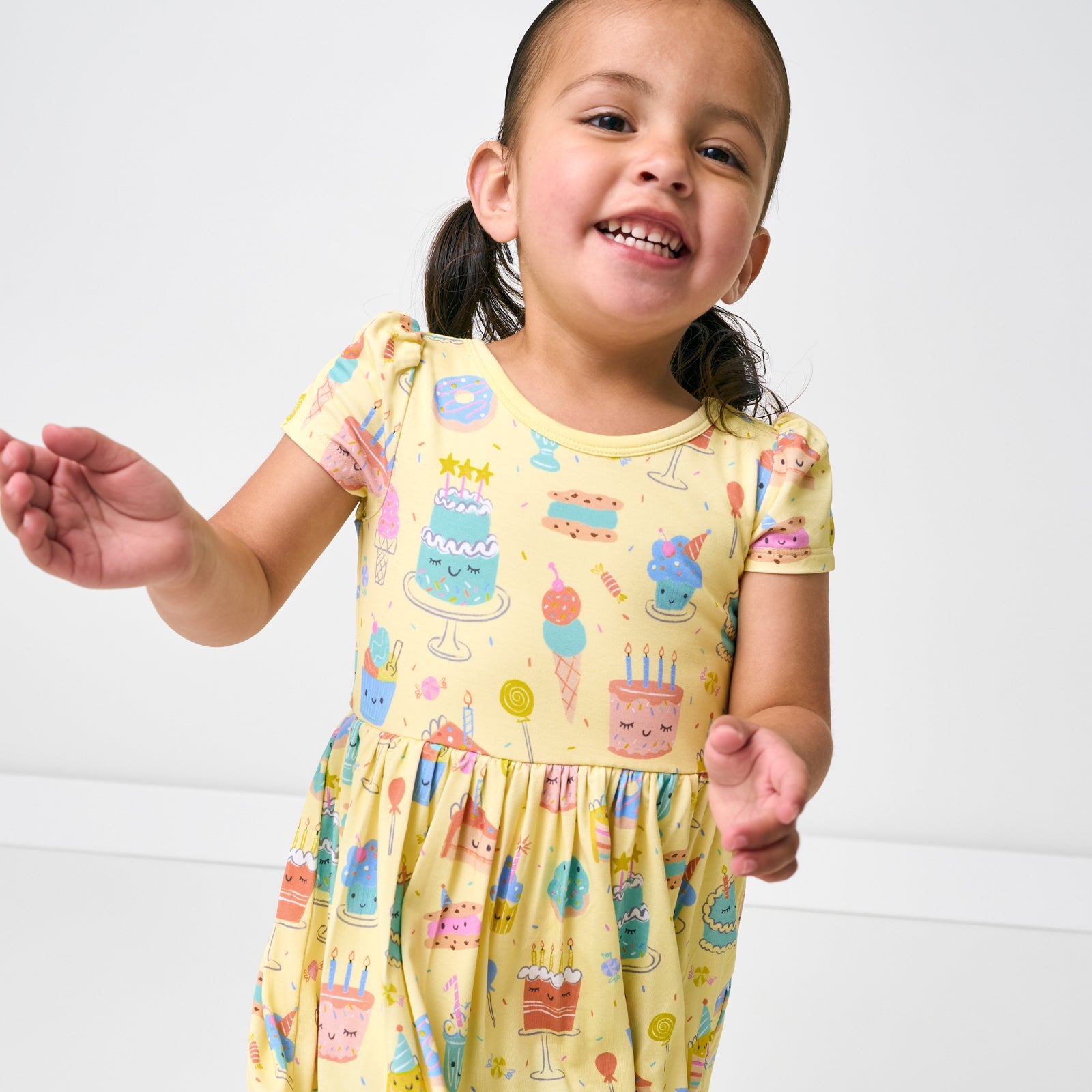 Frosted Fun Skater Dress with Bodysuit