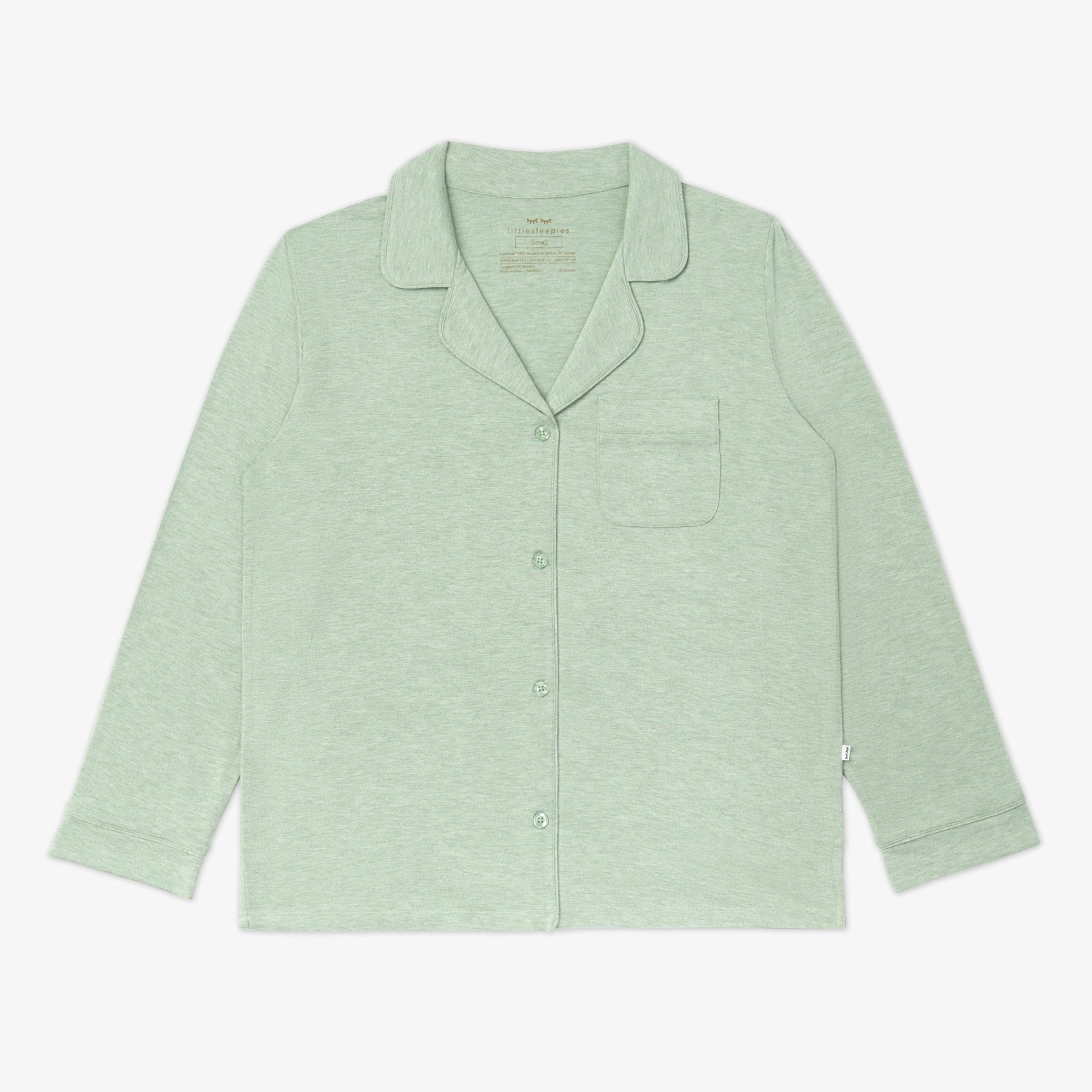Heather Sage Women's Long Sleeve Pajama Set