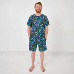 Jungle Jam Men's Pajama Shorts