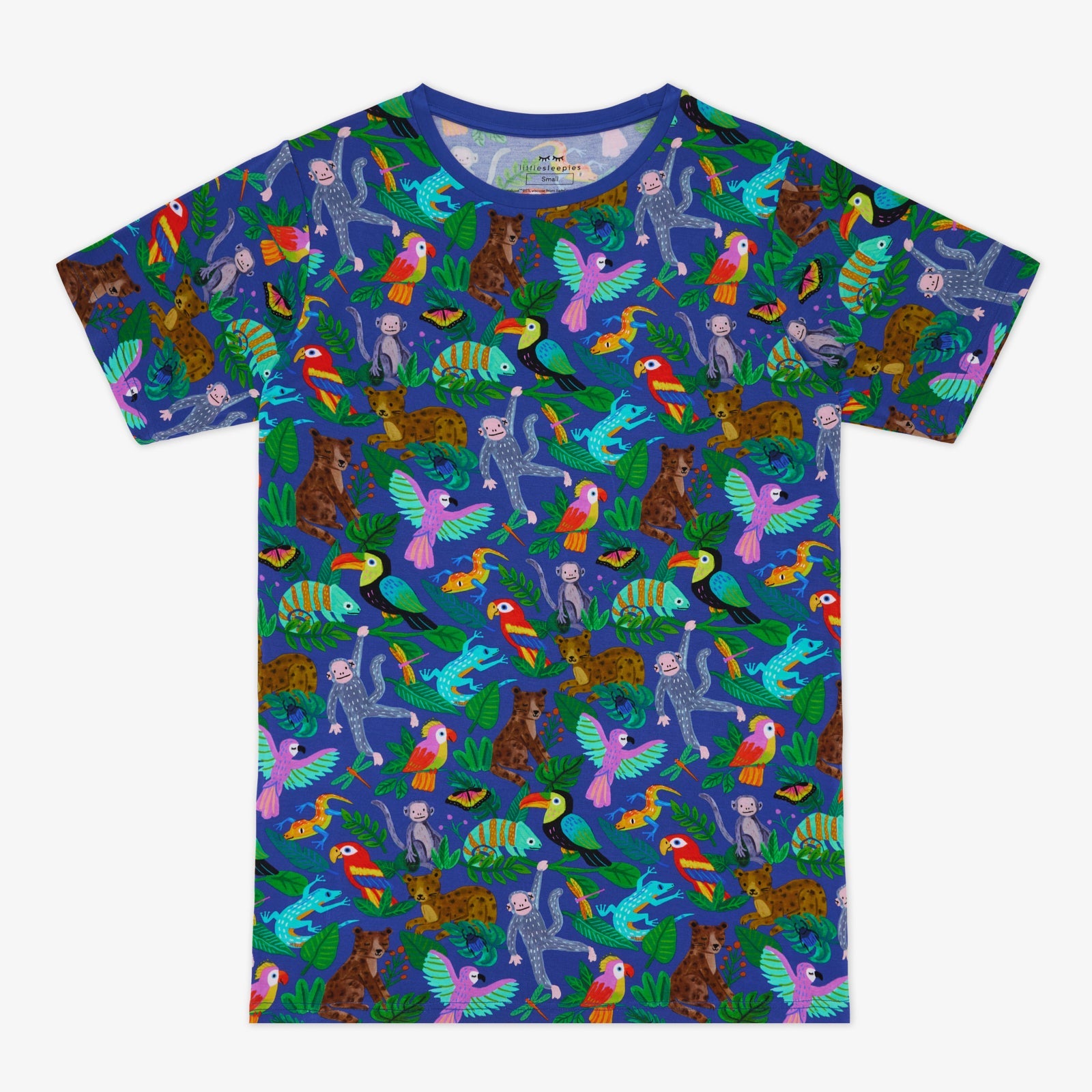 Jungle Jam Men's Short Sleeve Pajama Top