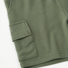 Olive Cargo Shorts