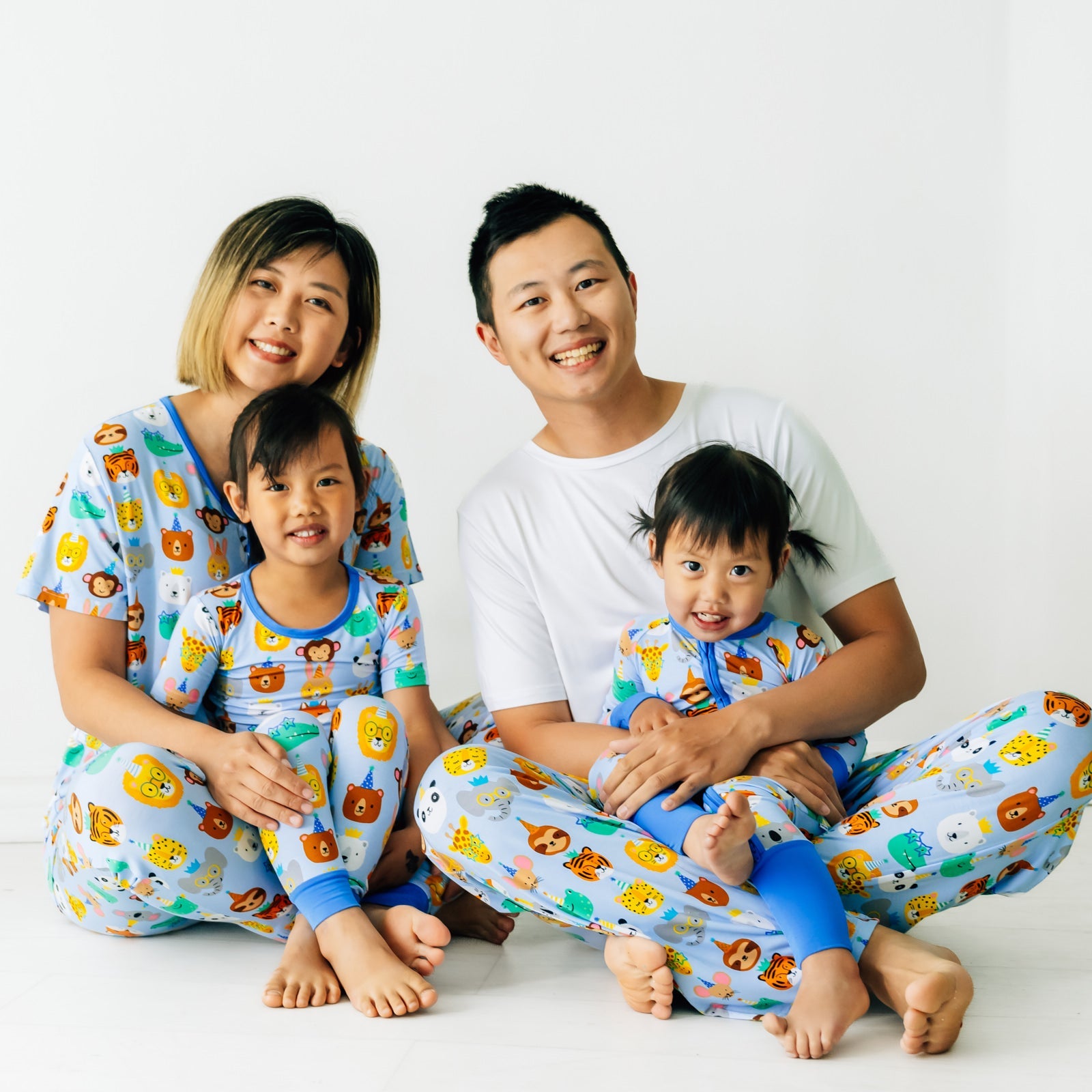 Bright White Men's Short Sleeve Pajama Top