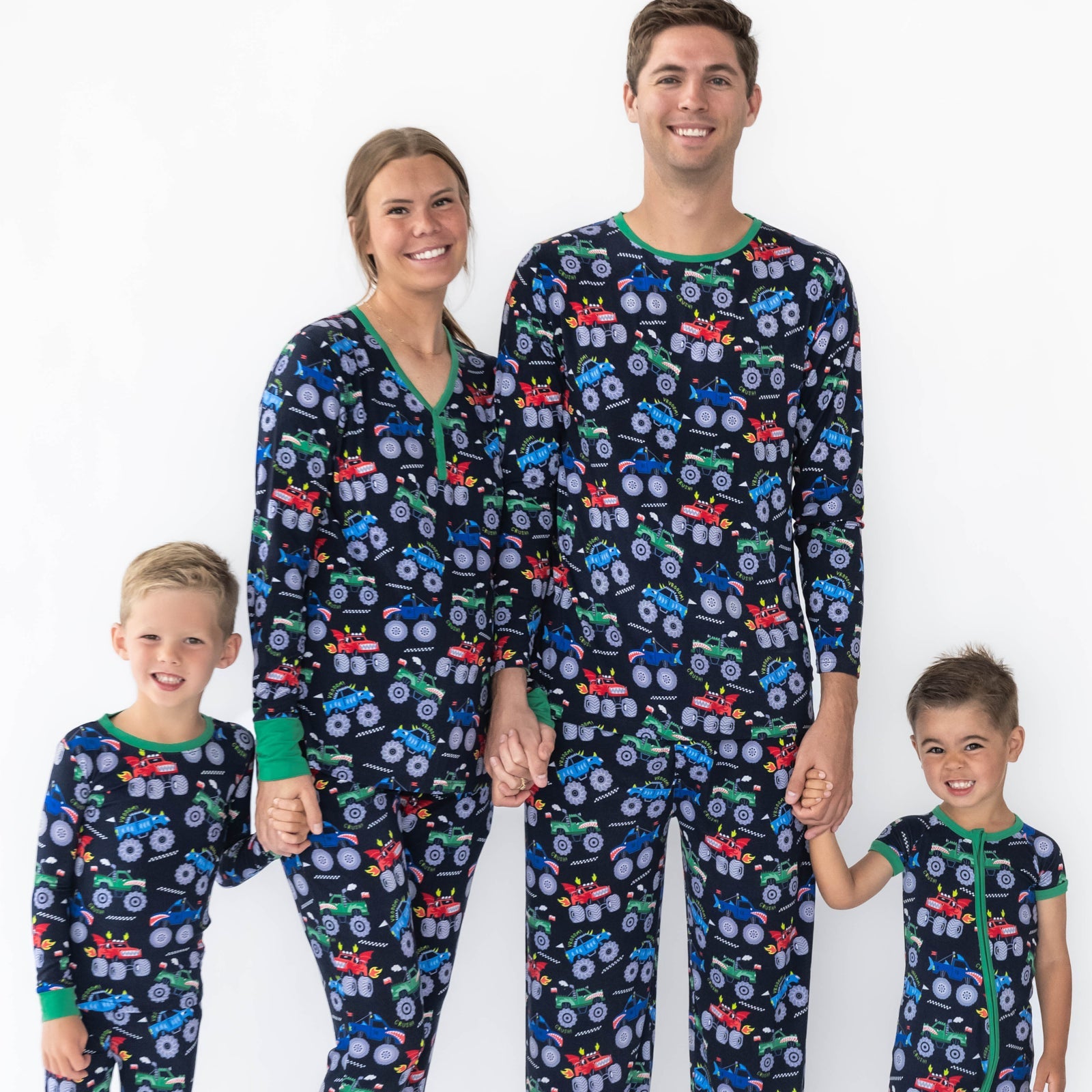 Monster Truck Madness Men's Pajama Top