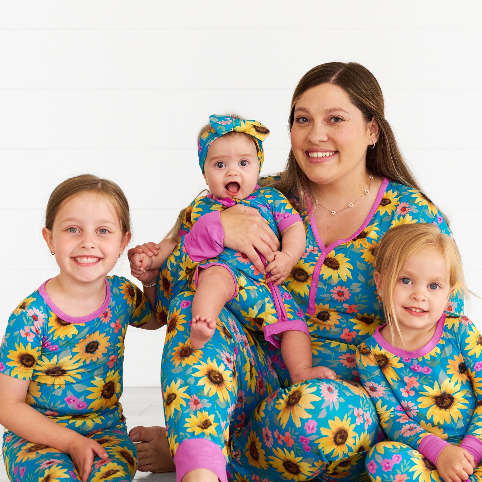 Sunflower Fields Women's Pajama Top