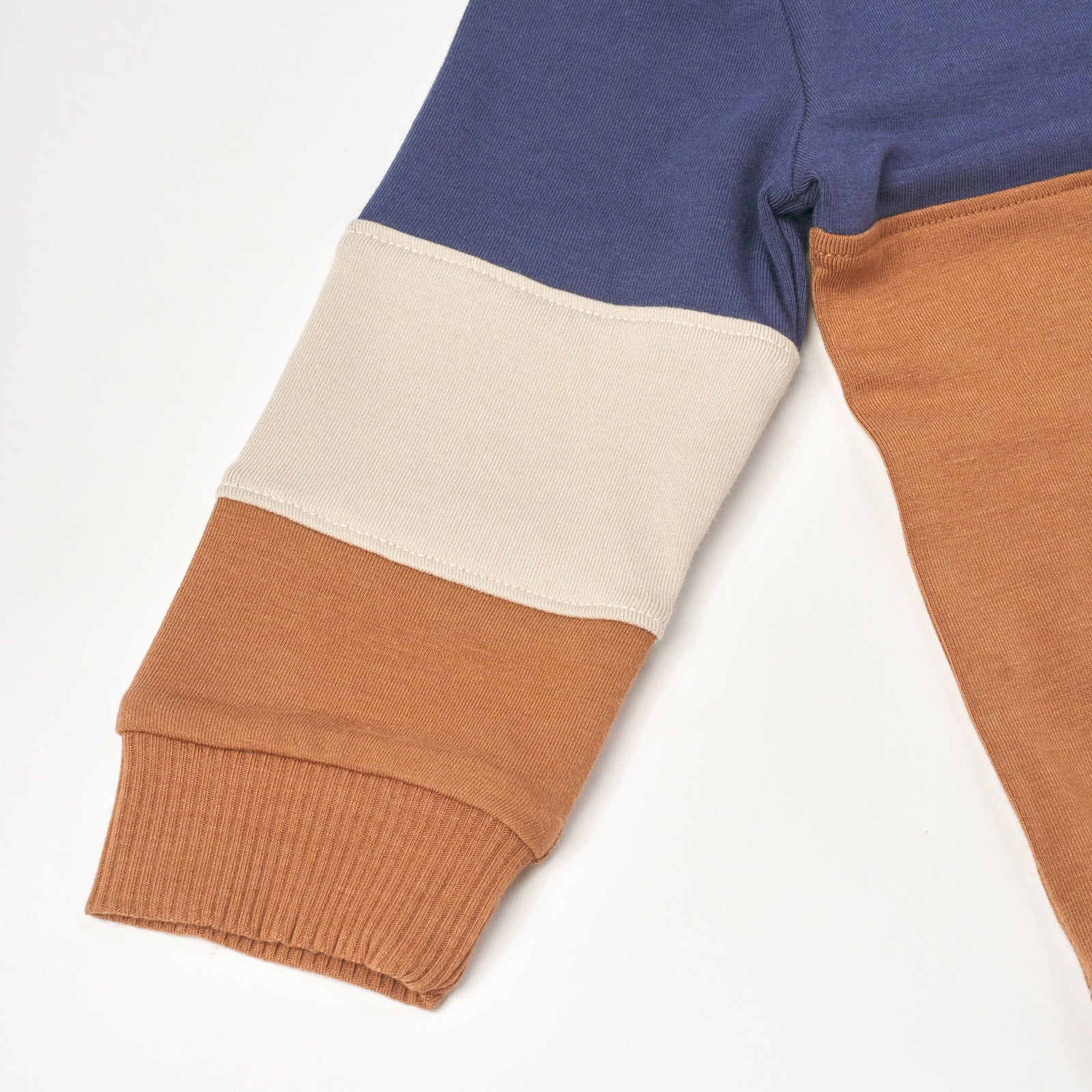 Caramel Colorblock Relaxed Panel Tee