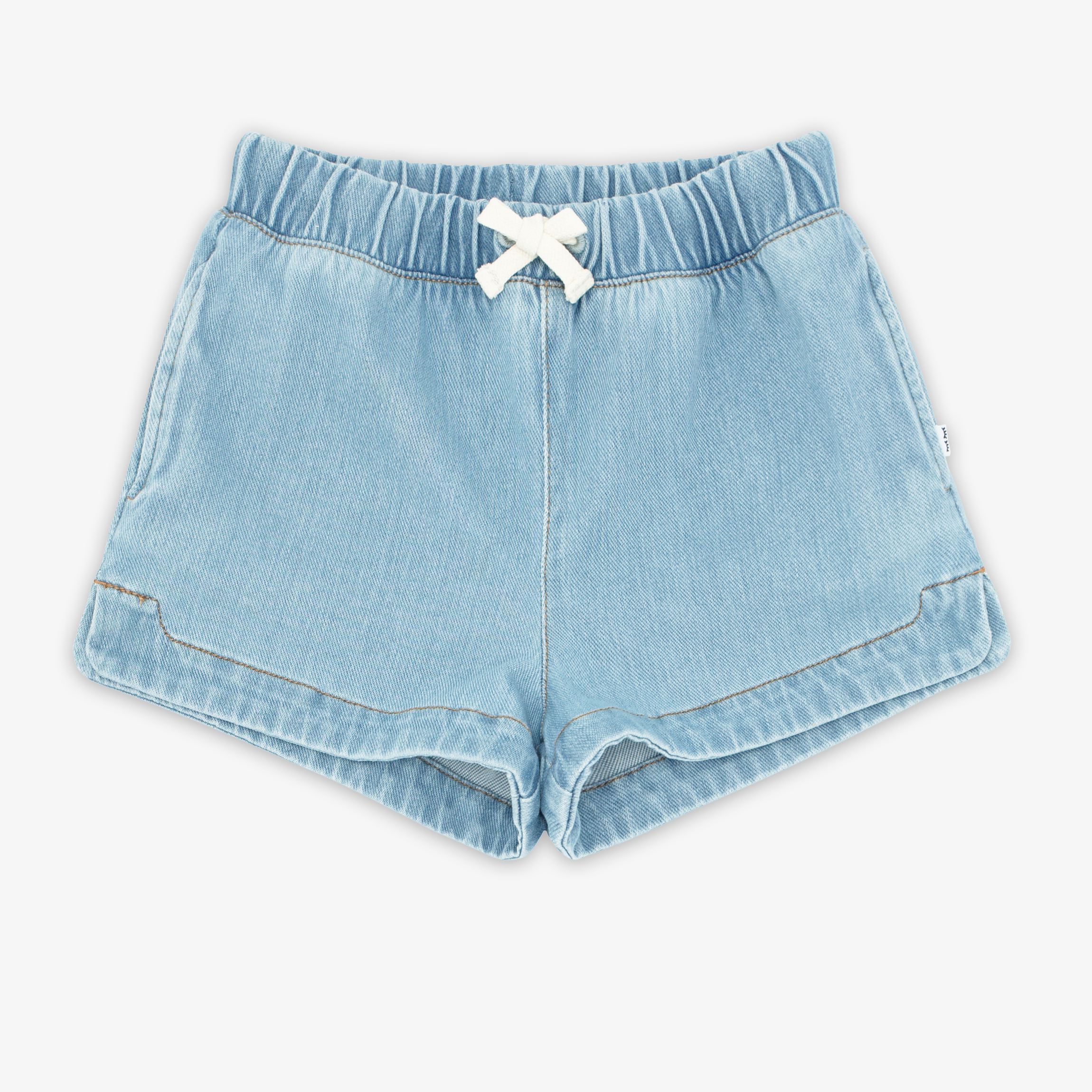 Light Blue Denim Shorts