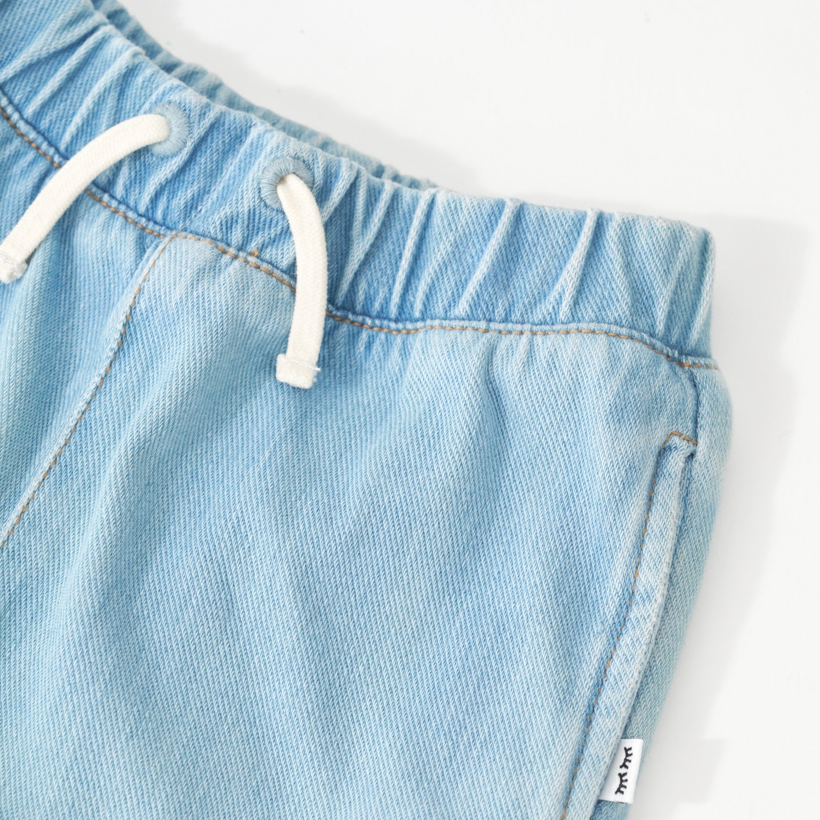 Light Blue Denim Shorts