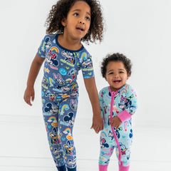 Navy Disney Mickey's Clubhouse Short Sleeve & Pants Pajama Set
