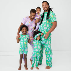Green Hoppy Days Men's Pajama Pants