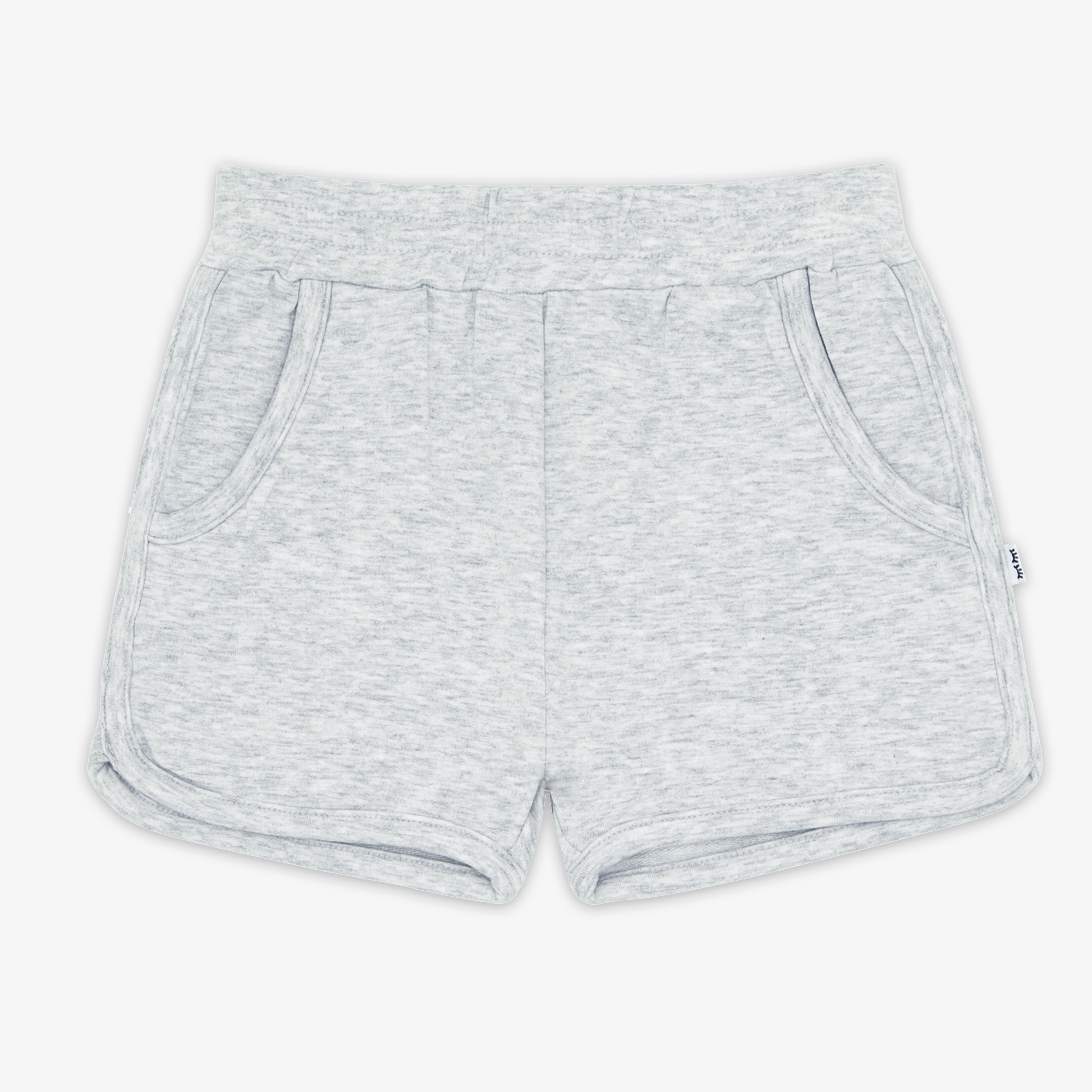 Light Heather Gray Dolphin Shorts