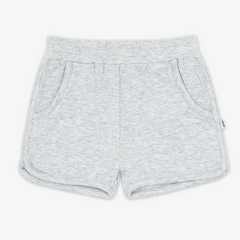 Light Heather Gray Dolphin Shorts
