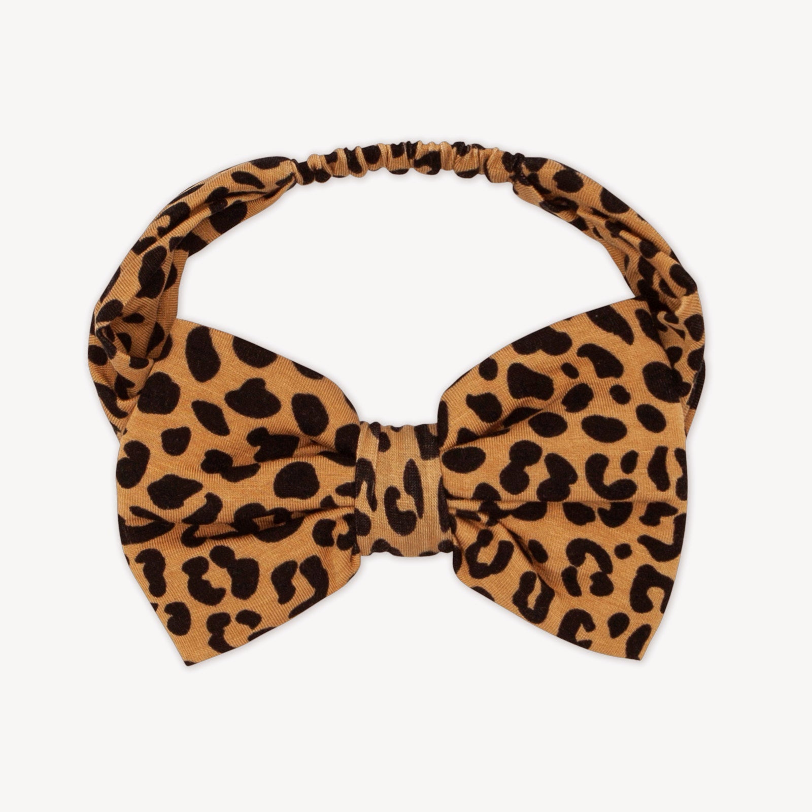 Classic Leopard Luxe Bow Headband