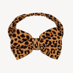 Classic Leopard Luxe Bow Headband