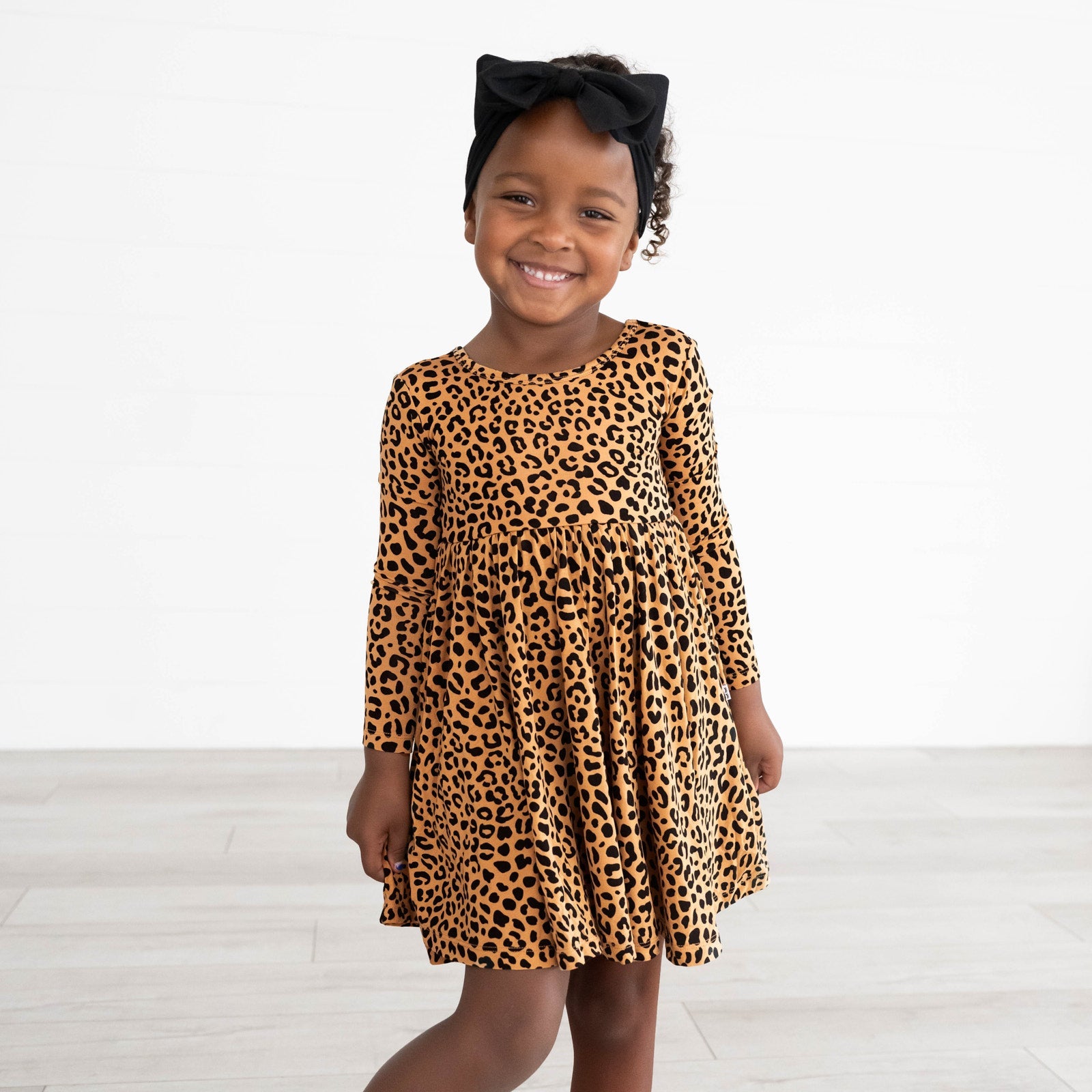 Classic Leopard Twirl Dress