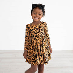 Classic Leopard Twirl Dress
