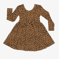 Classic Leopard Twirl Dress