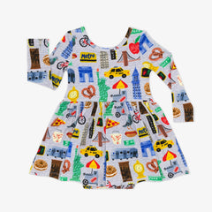 The Big Apple Skater Dress with Bodysuit