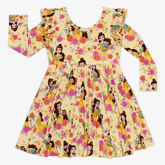 Disney Princess Belle Flutter Twirl Dress