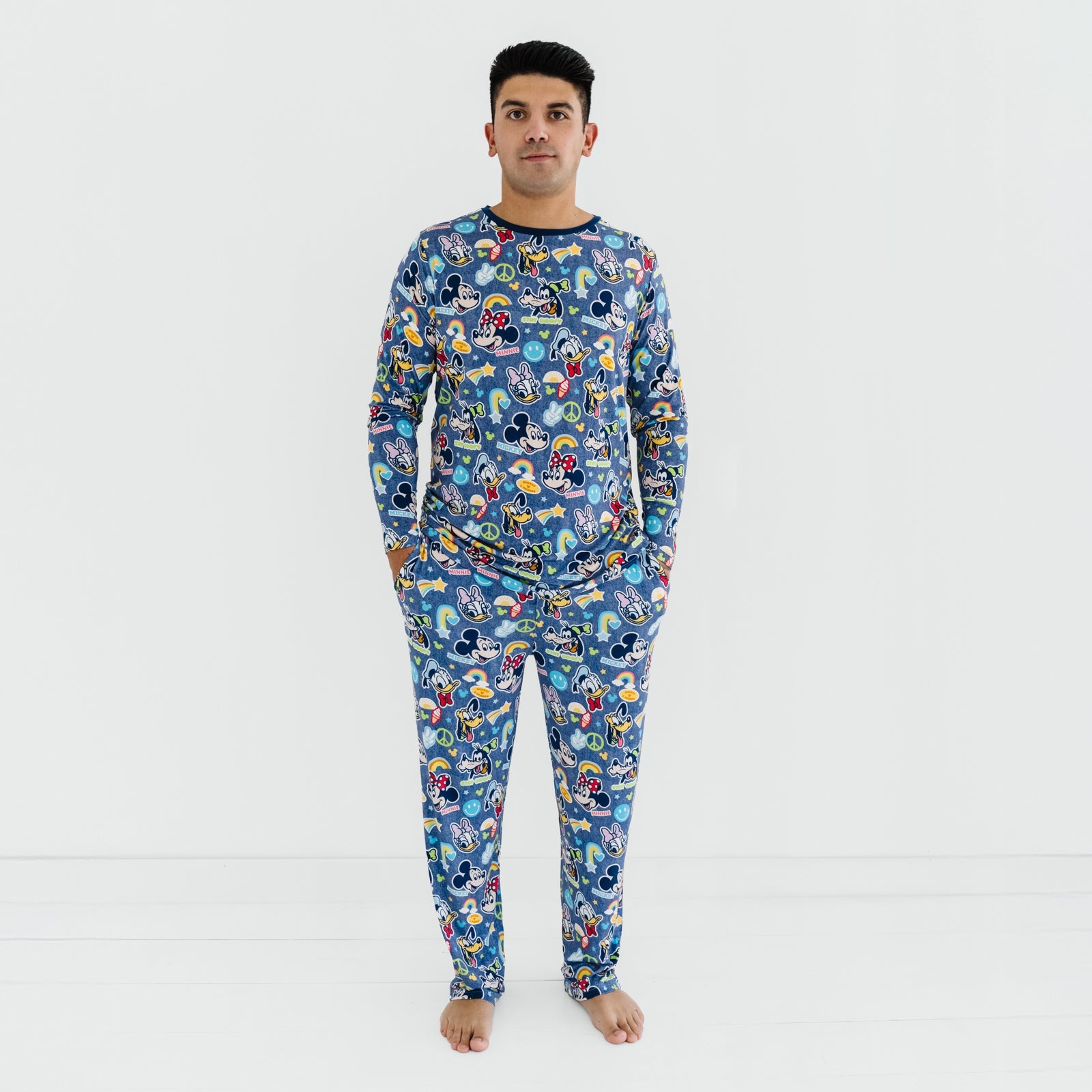 Navy Disney Mickey's Clubhouse Men's Pajama Pants