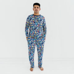 Navy Disney Mickey's Clubhouse Men's Pajama Pants