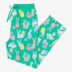 Green Hoppy Days Men's Pajama Pants