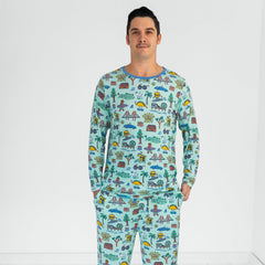 Golden State Men's Long Sleeve Pajama Top