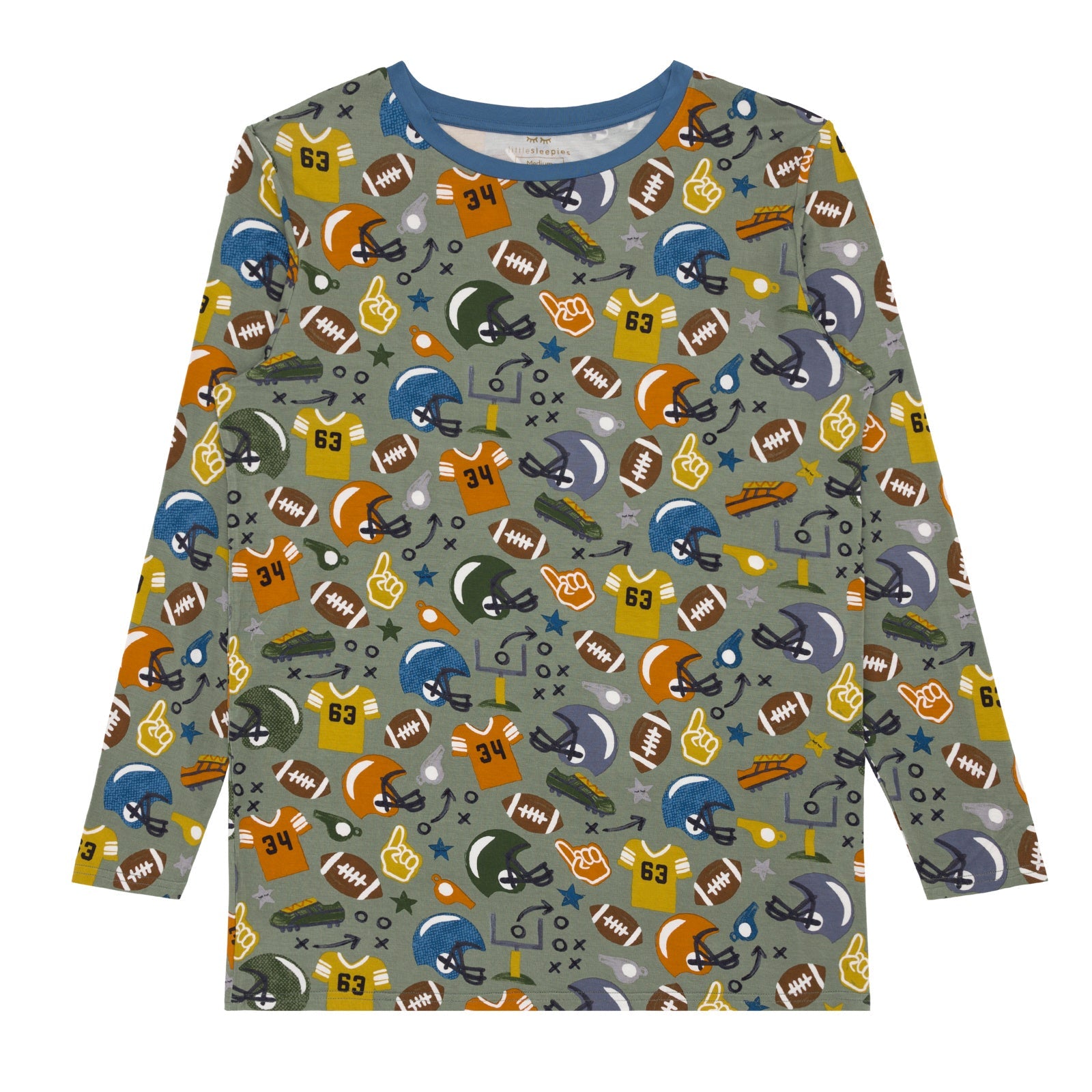 Touchdown Time Men's Pajama Top