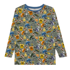 Touchdown Time Men's Pajama Top