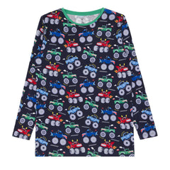 Monster Truck Madness Men's Pajama Top