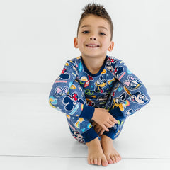Navy Disney Mickey's Clubhouse Long Sleeve & Pants Pajama Set
