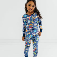 Navy Disney Mickey's Clubhouse Long Sleeve & Pants Pajama Set