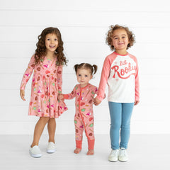 Pink All Stars Twirl Dress