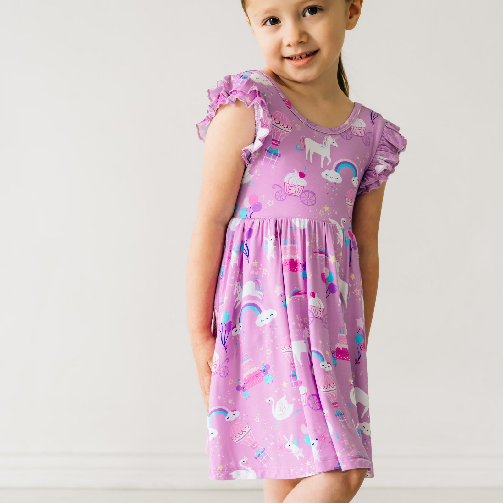 Magical Birthday Flutter Twirl Dress