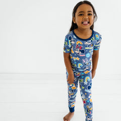 Navy Disney Mickey's Clubhouse Short Sleeve & Pants Pajama Set