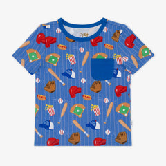 Blue All Stars Pocket Tee