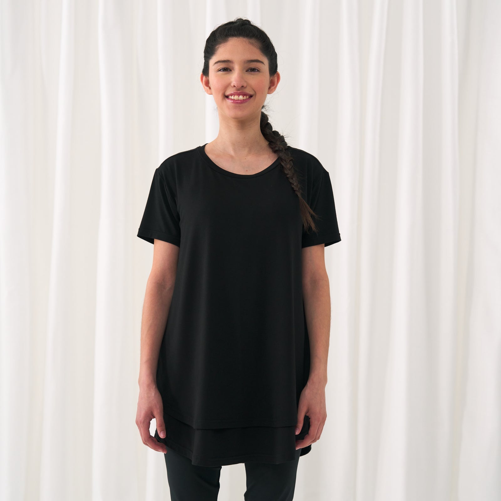 Black Women's Nursing Top
