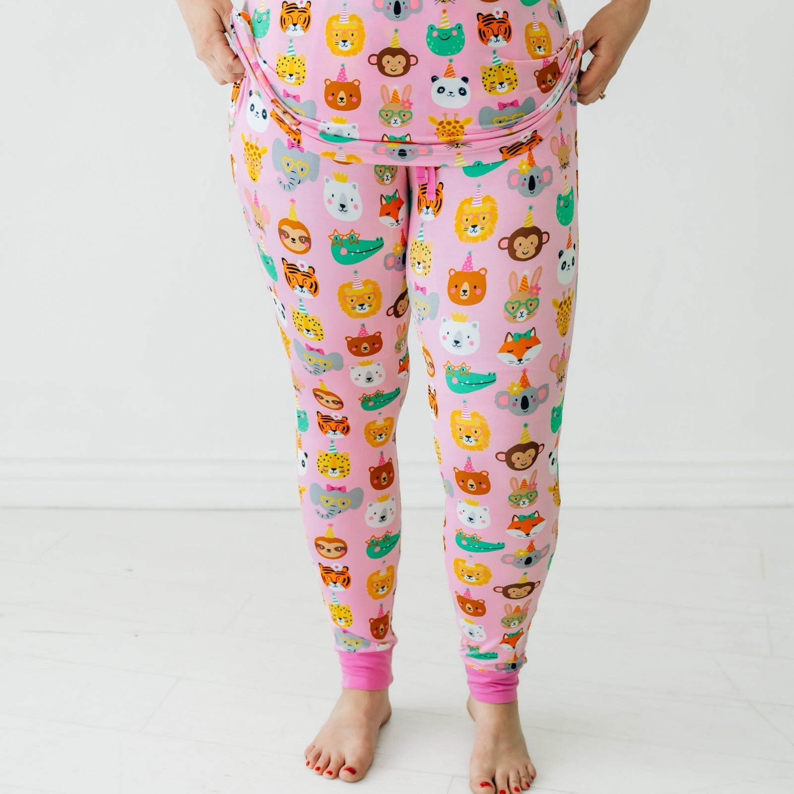 Pink Party Pals Women's Pajama Pants