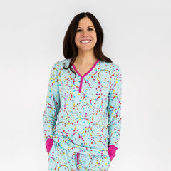 Friends Forever Women's Long Sleeve Pajama Top