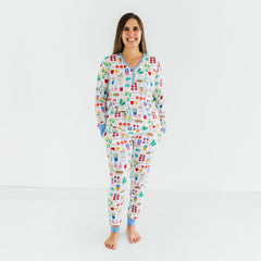 Farmers Market Women's Long Sleeve Pajama Top