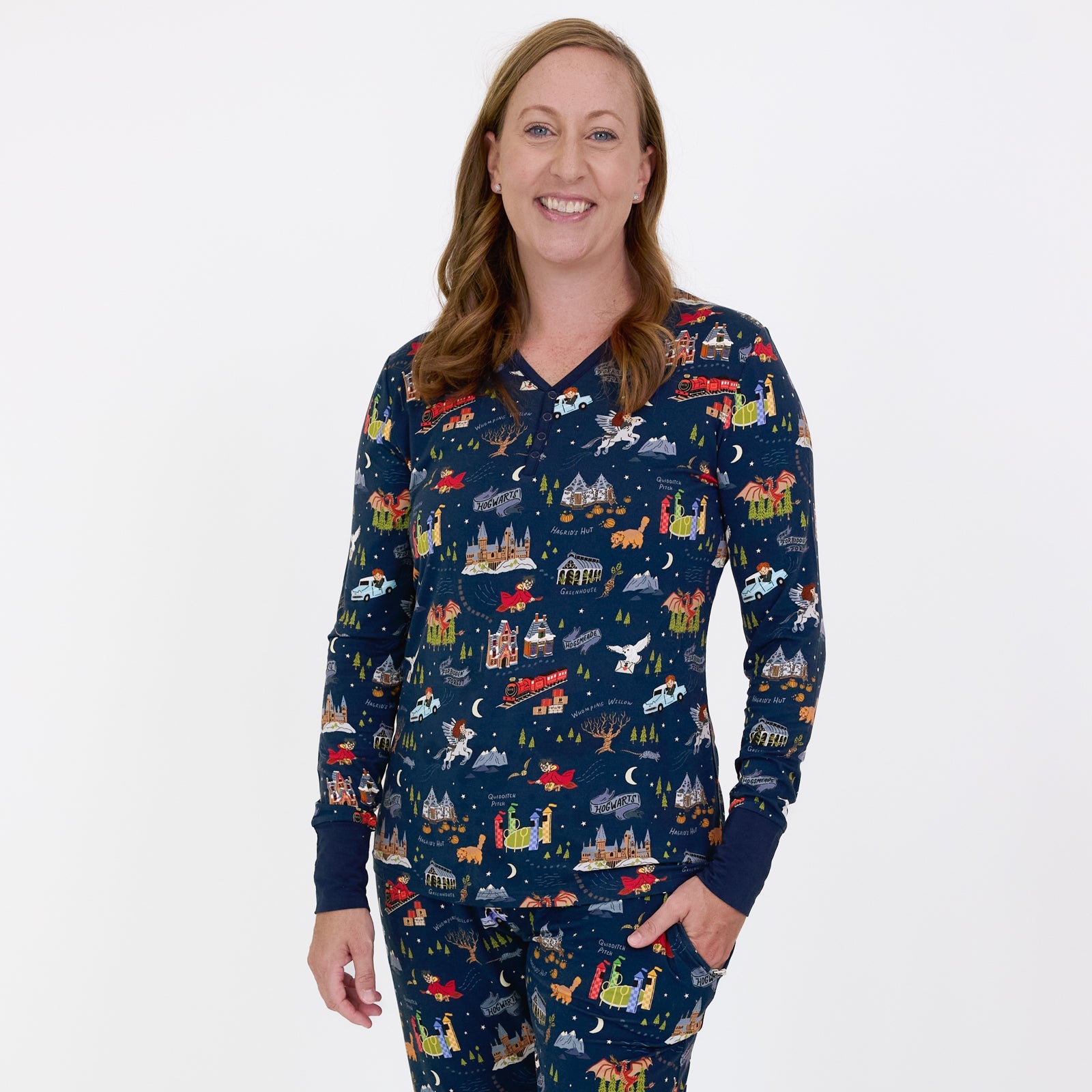 Harry Potterª Evening at Hogwartsª Women's Pajama Top