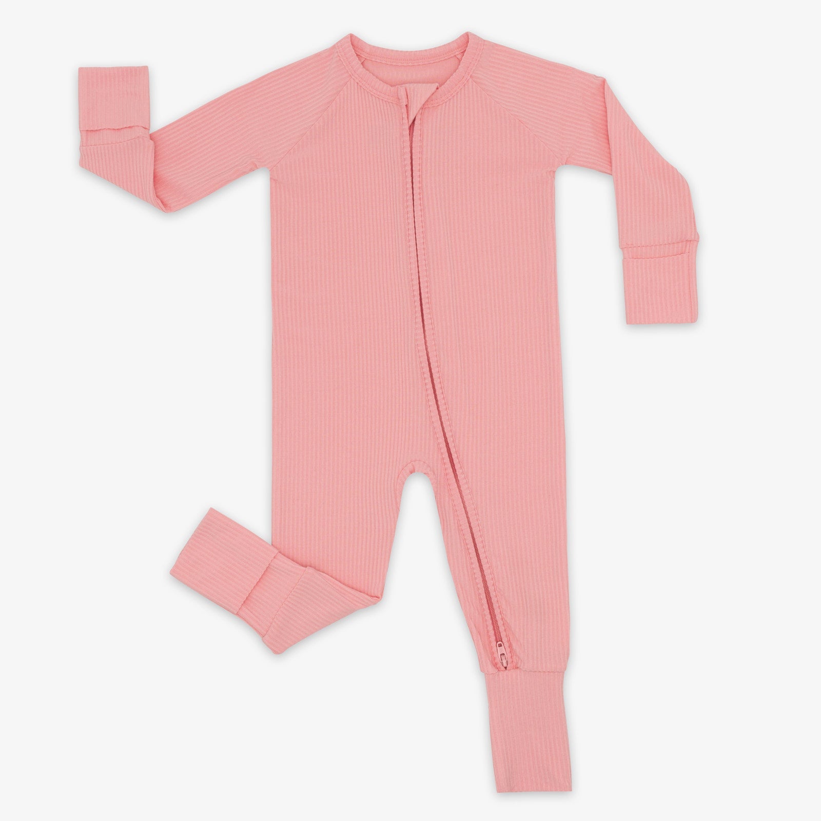 Bubblegum Ribbed Zippy
