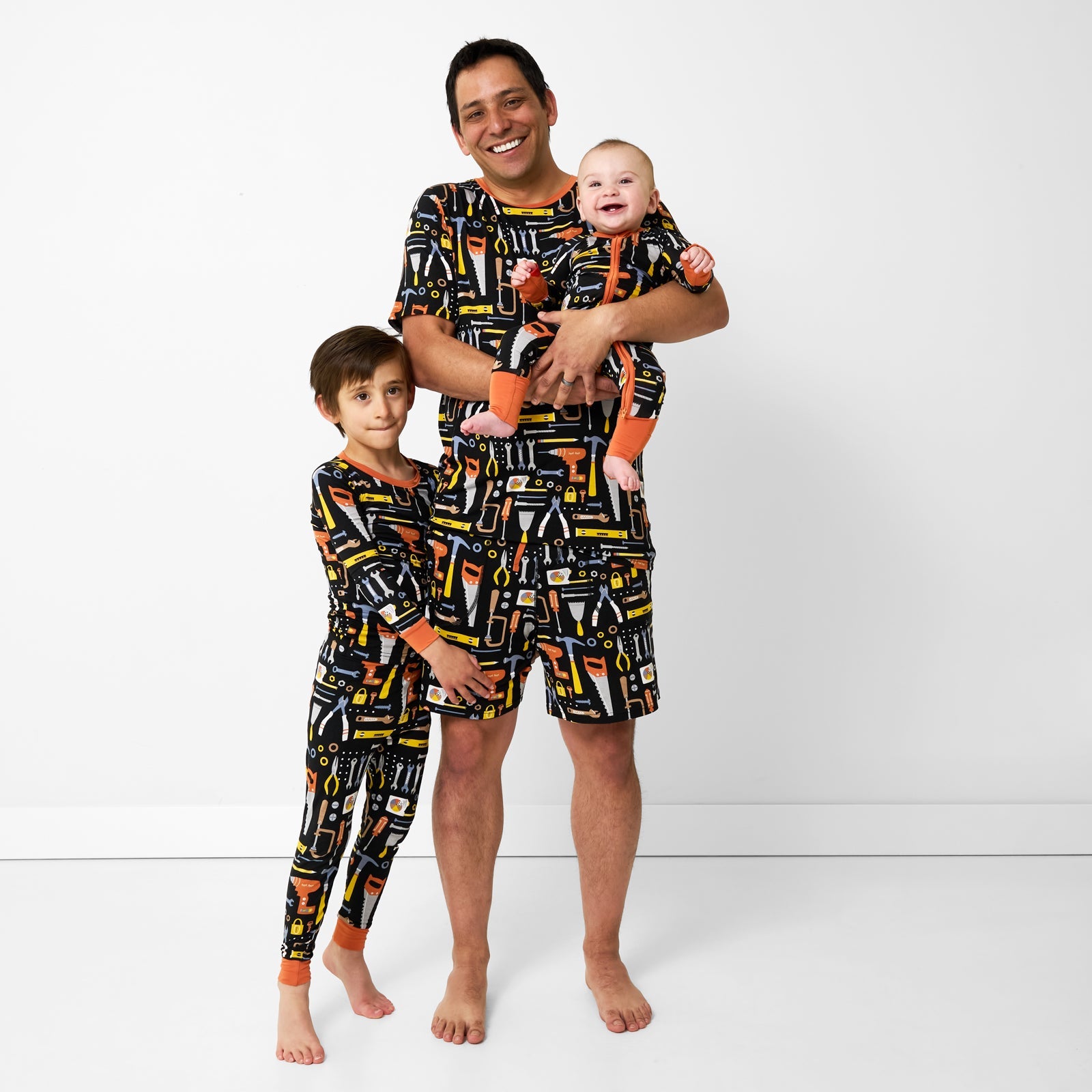 Little Builders Men's Pajama Shorts