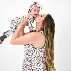 Luxe Leopard Women's Sleeveless Nightgown