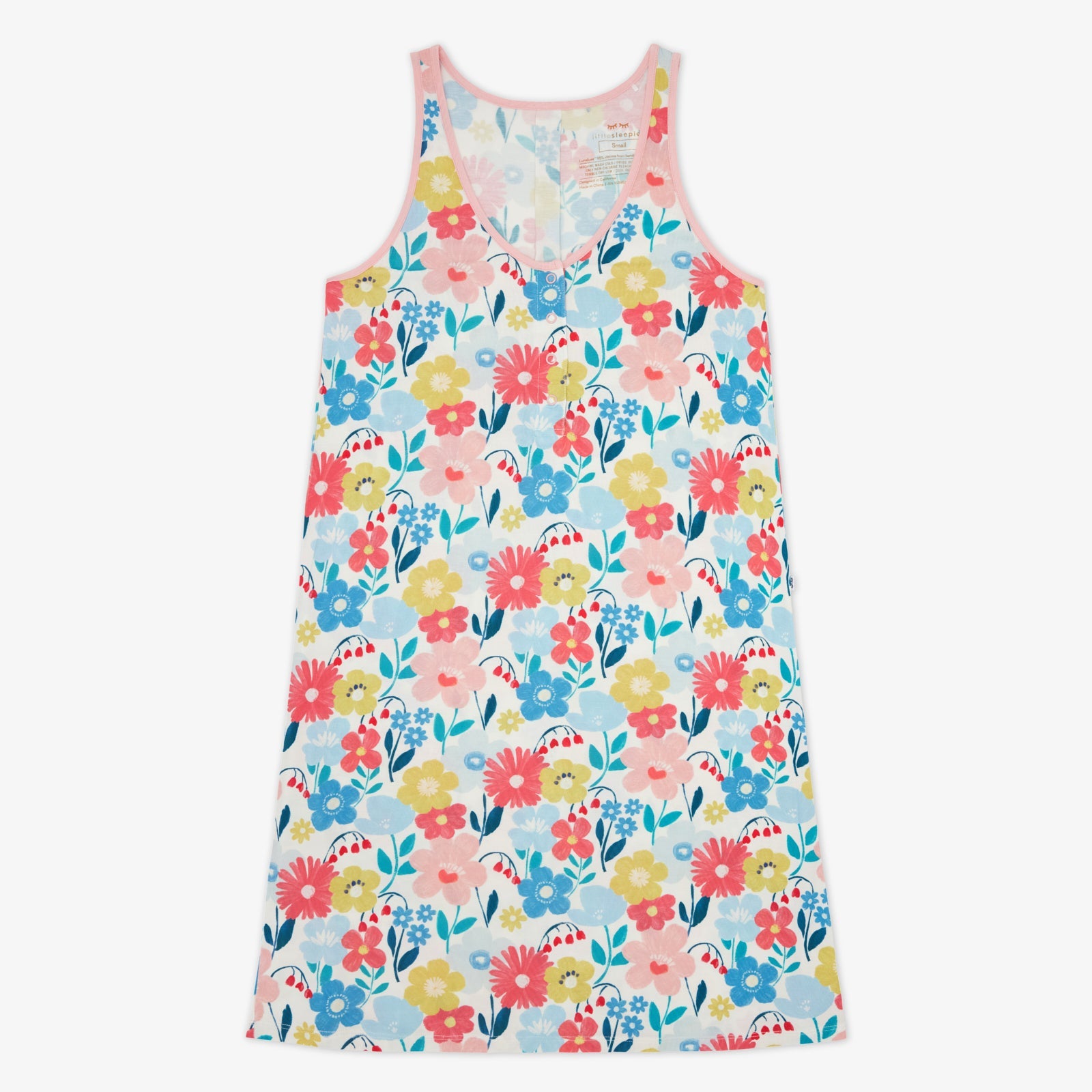 Midsummer Meadow Women's Sleeveless Nightgown