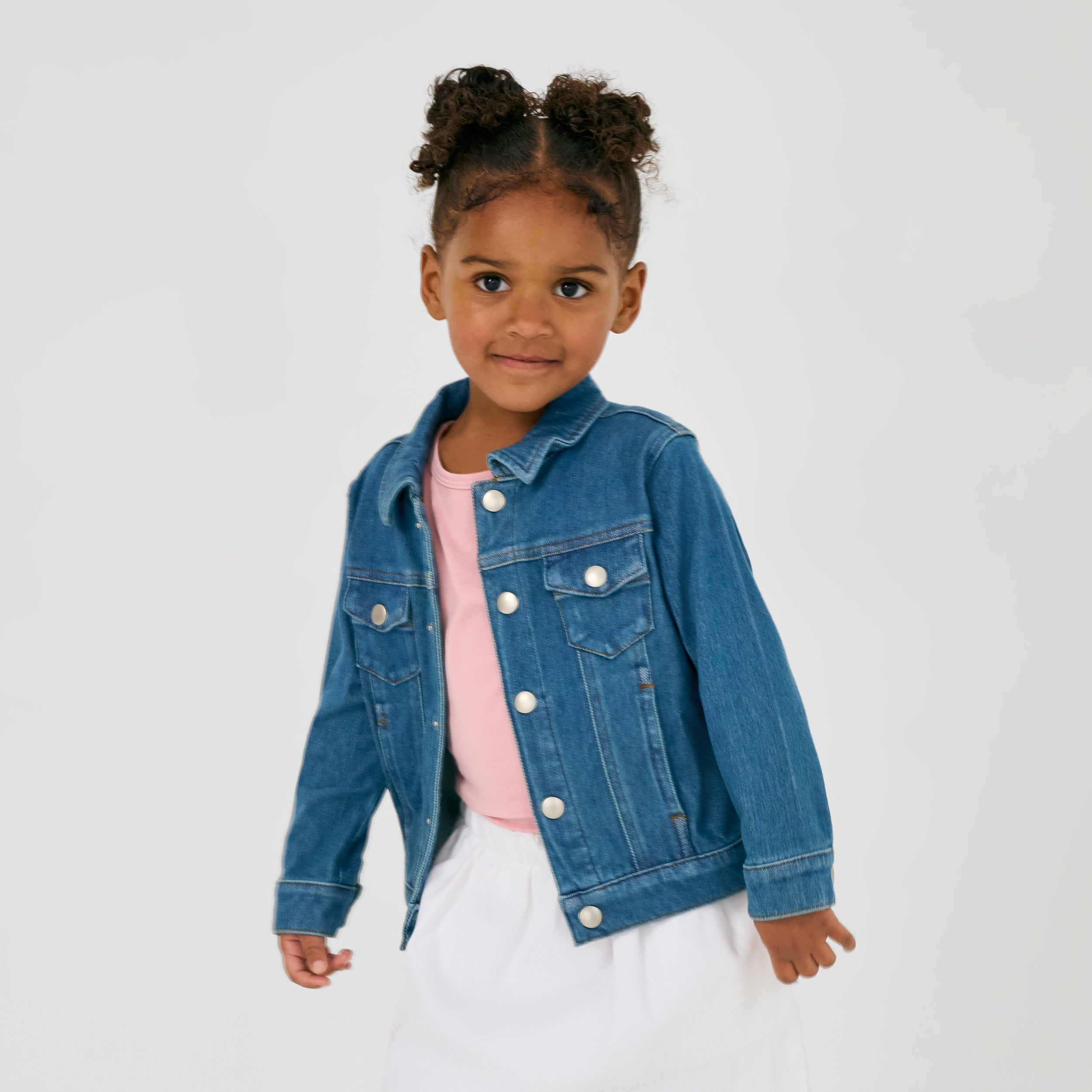 Midwash Blue Denim Trucker Jacket