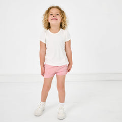 Mauve Blush Dolphin Shorts
