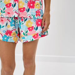 Midsummer Meadow Women's Short Sleeve & Shorts Pajama Set