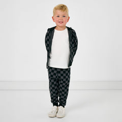 Monochrome Checks Jogger